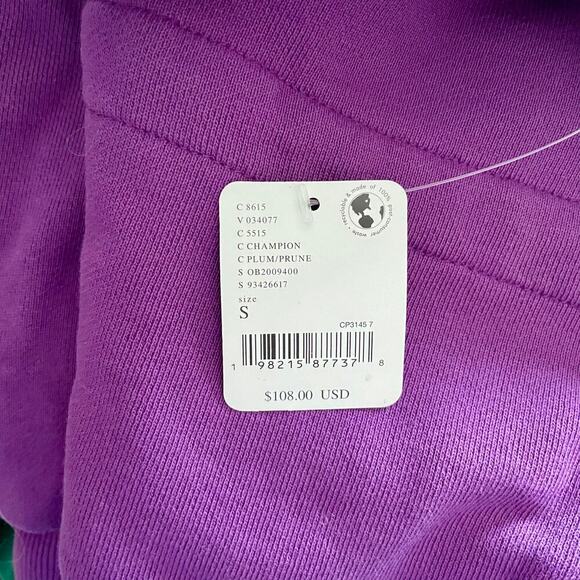 Free People Movement Remi Pullover Sweatshirt High Neck Purple Size Small NEW - Picture 9 of 12